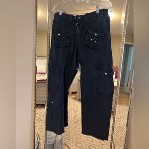 Free People Tahini Cargo Pants